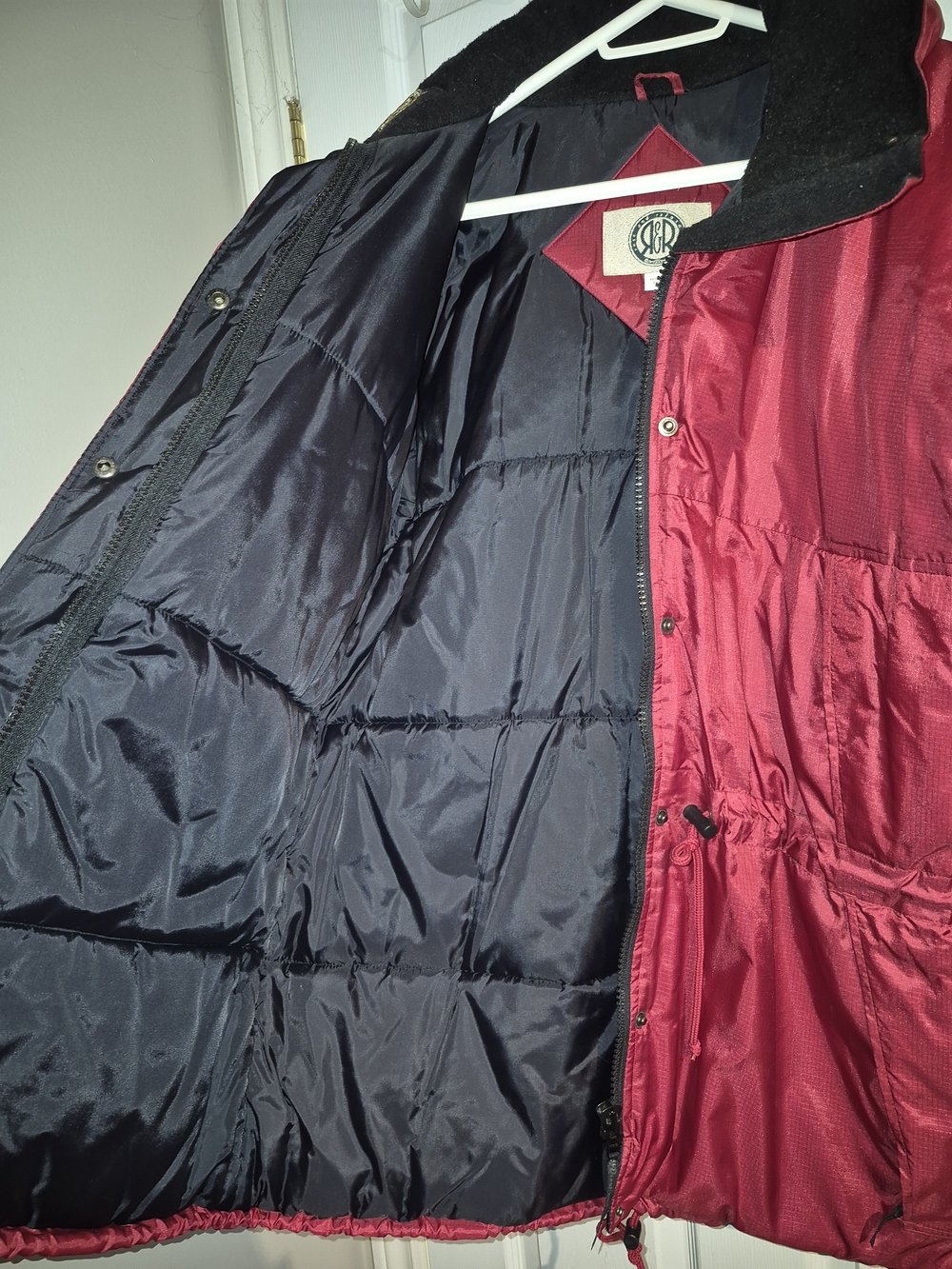 Vintage Red Parka Jacket - Picture 4 of 8